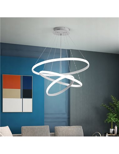 POWERTECH LED φωτιστικό οροφής HLL-0104, 44W, 4000K, 60x60cm, λευκό