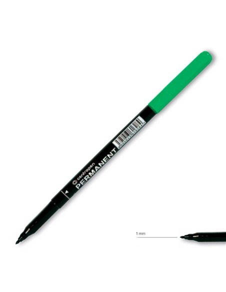 Centropen μαρκαδόρος ανεξίτηλος πράσινο 1mm