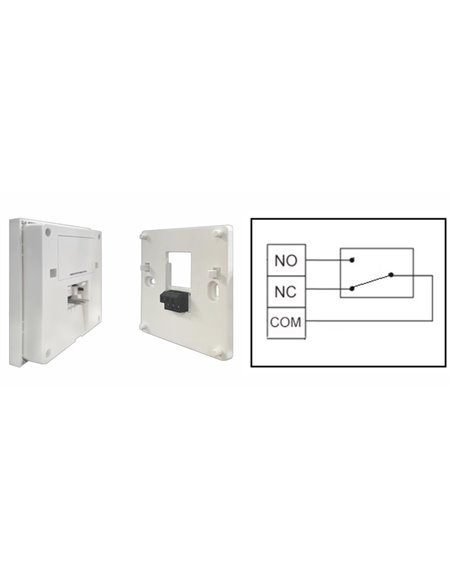 POWERTECH ψηφιακός θερμοστάτης αερίου PT-1047, λευκός