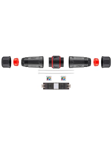 GOOBAY σύνδεσμος καλωδίων CAT 6 44415, UTP, αδιάβροχος, toolfree