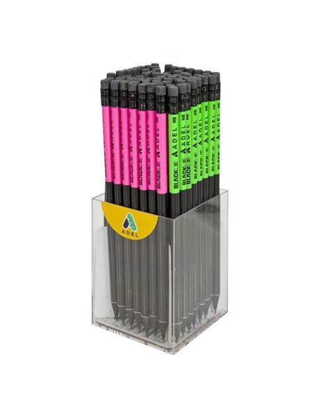 Adel μολύβι με σβήστρα "Noble" ΗΒ κοκτέηλ 4 χρωμάτων