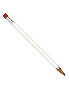 Μηχανικό μολύβι 0.7mm. πλαστικό με σβήστρα άσπρο