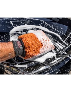 MOJE AUTO γάντι καθαρισμού αυτοκινήτου 19-629, 20x27cm, πορτοκαλί