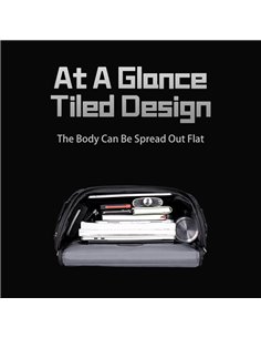 ARCTIC HUNTER τσάντα πλάτης B00465 με θήκη laptop 15.6", 25L, μαύρη