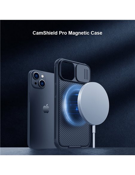 NILLKIN θήκη CamShield Pro Magnetic για iPhone 14 Plus, μαύρη