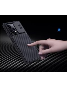 NILLKIN θήκη CamShield για Xiaomi Redmi Note 12 5G, μαύρη