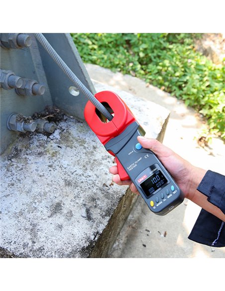 UNI-T αμπεροτσιμπίδα/μετρητής γείωσης UT278A+, έως 1200Ω, 20A