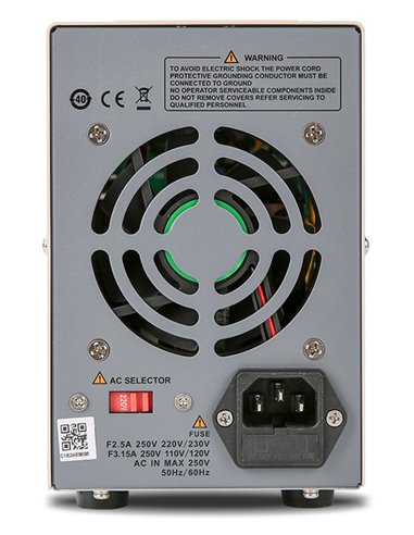 UNI-T DC τροφοδοτικό πάγκου UTP3315TFL-II, 1 κανάλι, 30V/5A, 150W