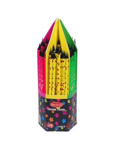 Mολύβι "blackline" HB κοκτέηλ 6 χρώματα