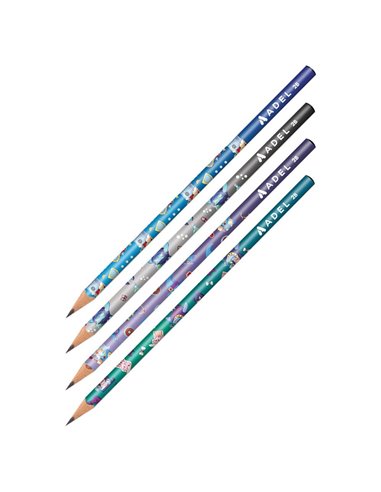 Adel μολύβι Fantastic Adventure κοκτέηλ 4 σχέδια