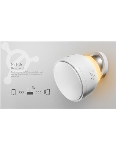 CHUANGO πολυλειτουργικός ανιχνευτής κίνησης/περιβάλλοντος DML-100, Wi-Fi