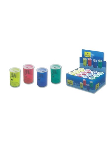 Adel ξύστρα βαρελάκι διπλή 0,7 - 1,2εκ.