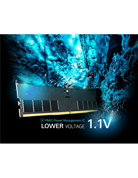 SILICON POWER μνήμη DDR5 UDIMM SP016GBLVU480F02, 16GB, 4800MHz, CL40