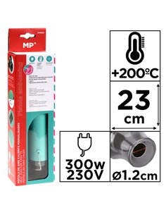 MP πιστόλι θερμού αέρα PM932, 300W, μπλε