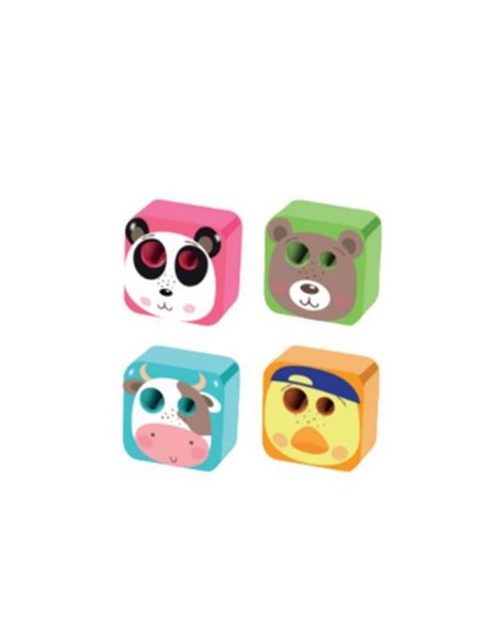 Adel ξύστρα Cubies New βαρελάκι διπλή 7mm - 12mm