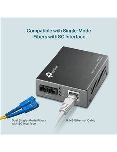 TP-LINK Gigabit Single-Mode Media Converter MC210CS, Ver. 5.20
