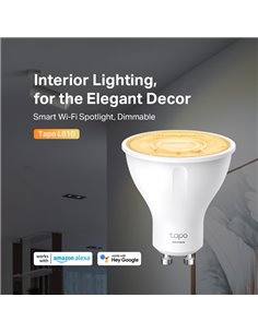 TP-LINK LED smart λάμπα spot Tapo L610, WiFi, 2.9W, 2700K, GU10, Ver 1.0