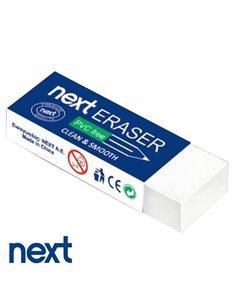 Next σβήστρα λευκή 6.2x2.1x1.1εκ.