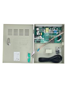 POWERTECH τροφοδοτικό CP1204-5A-B για CCTV, DC12V/5A, 4 κανάλια