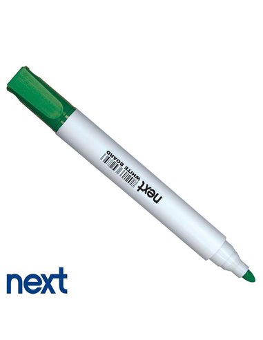 Μαρκαδόρος λευκού πίνακα επαναγεμιζόμενος πράσινος στρογγυλη μύτη