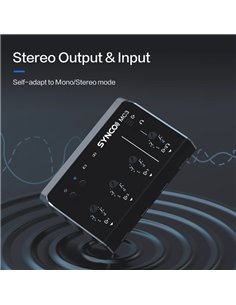 SYNCO μίκτης ήχου MC3-LITE, 4 καναλιών, Bluetooth, 500mAh, γκρι