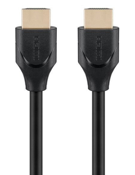 GOOBAY καλώδιο HDMI 2.1 61641, Ethernet, ARC, 8K/60Hz 48 Gbps, 3m, μαύρο