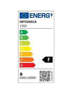 OPTONICA LED λάμπα A60 1352, 8.5W, 4500K, E27, 806lm