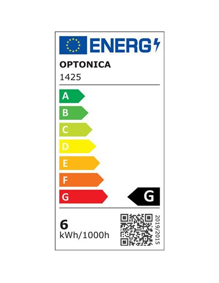 OPTONICA LED λάμπα C37 1425, 5.5W, 6000K, E14, 450lm