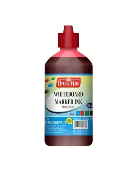 Μελάνι για μαρκαδόρο πίνακα κόκκινο 500 ml