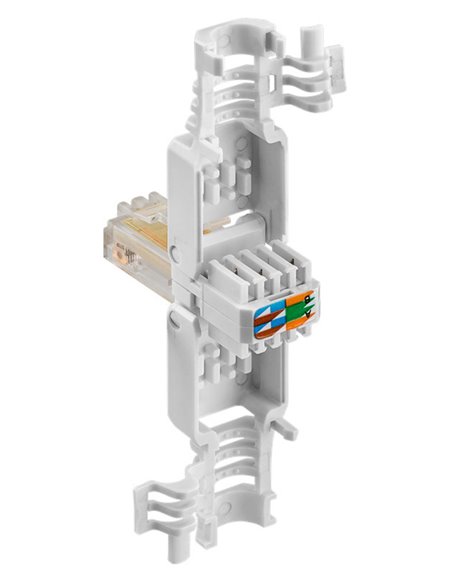 GOOBAY βύσμα RJ45 CAT 5e UTP 68859, tool-free, λευκό