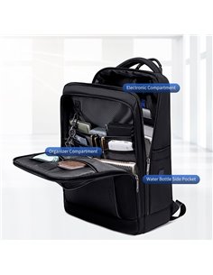 ARCTIC HUNTER τσάντα πλάτης B00550 με θήκη laptop 15.6", 23.5L, μαύρη