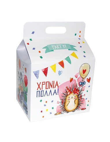 Next κουτί φαγητού Χρόνια πολλά Large Υ21x23,5x18εκ.