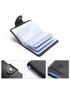 ARCTIC HUNTER θήκη καρτών KB001, 10 θέσεων, μαύρη