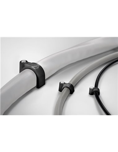 GOOBAY ρόκα στήριξης καλωδίων 64683, 10mm, μαύρο, 100τμχ