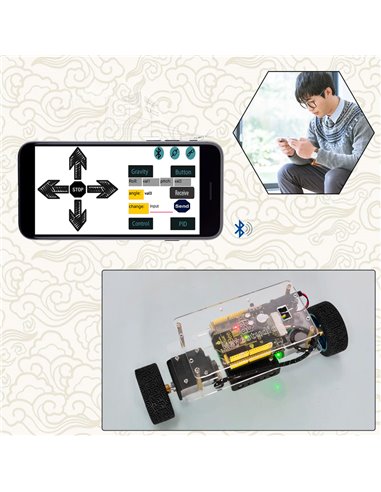 KEYESTUDIO Self-balancing Car Kit KS0193 για Arduino