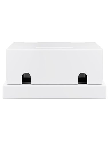 GOOBAY Keystone κυτίο 79366 για 2 θύρες δικτύου, 61.42mm, λευκό