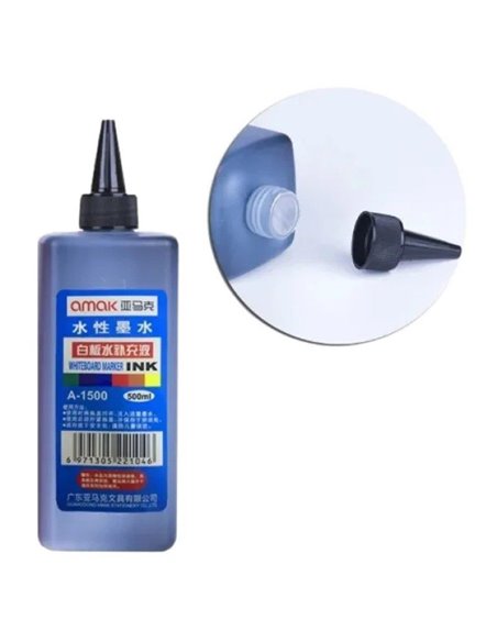 Μελάνι για μαρκαδόρο πίνακα μπλε 500 ml