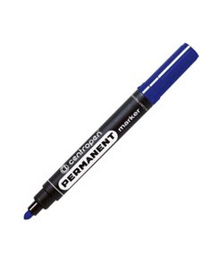 Centropen μαρκαδόρος ανεξίτηλος μπλε στρόγγυλη μύτη 2,5mm
