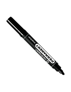 Centropen μαρκαδόρος ανεξίτηλος μαύρος στρόγγ. μύτη 2,5mm