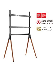 BRATECK βάση τηλεόρασης δαπέδου FS12-46F-01, 49-70", έως 40kg