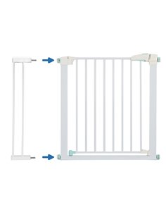 C-TECH προέκταση προστατευτικής πόρτας HUH-0120, μεταλλική, 14cm, λευκή