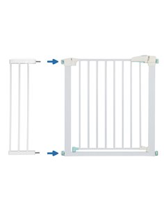 C-TECH προέκταση προστατευτικής πόρτας HUH-0121, μεταλλική, 21cm, λευκή