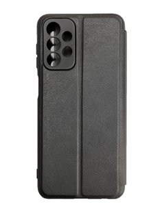 POWERTECH θήκη Smart view MOB-1828 για Samsung A73 5G, μαύρη