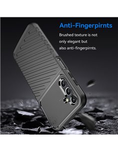 POWERTECH Θήκη Thunder MOB-1834 για Samsung A73 5G, μαύρη