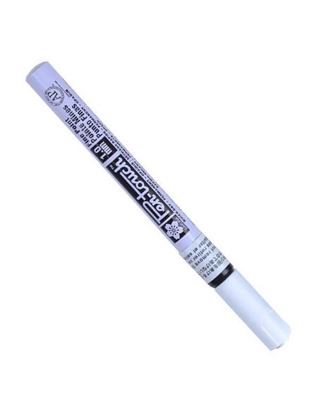 Sakura μαρκαδόρος μεταλλικός λευκός 1mm F