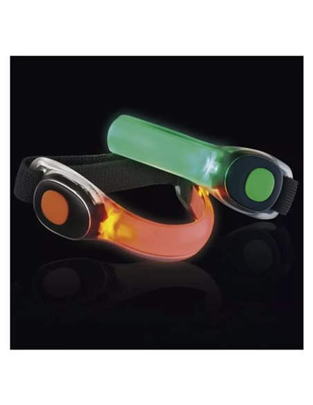 EMOS LED armband P4713, 2 λειτουργίες, 10lm, πράσινο & πορτοκαλί, 1τμχ