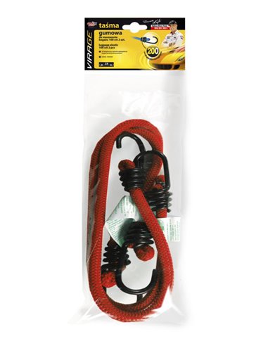 MOJE AUTO ελαστικός ιμάντας πρόσδεσης φορτίου 93-005, 100cm, 2τμχ