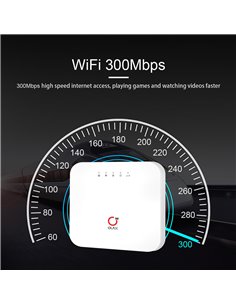 OLAX router AX6 Pro, 4G LTE, WiFi 300Mbps, 4000mAh