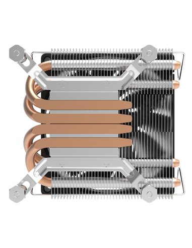 POWERTECH ψύκτρα για CPU PT-1115, low profile, TDP 130W
