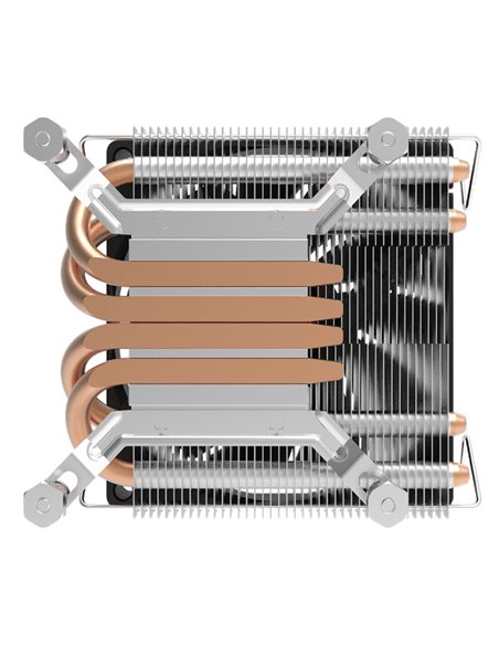 POWERTECH ψύκτρα για CPU PT-1115, low profile, TDP 130W